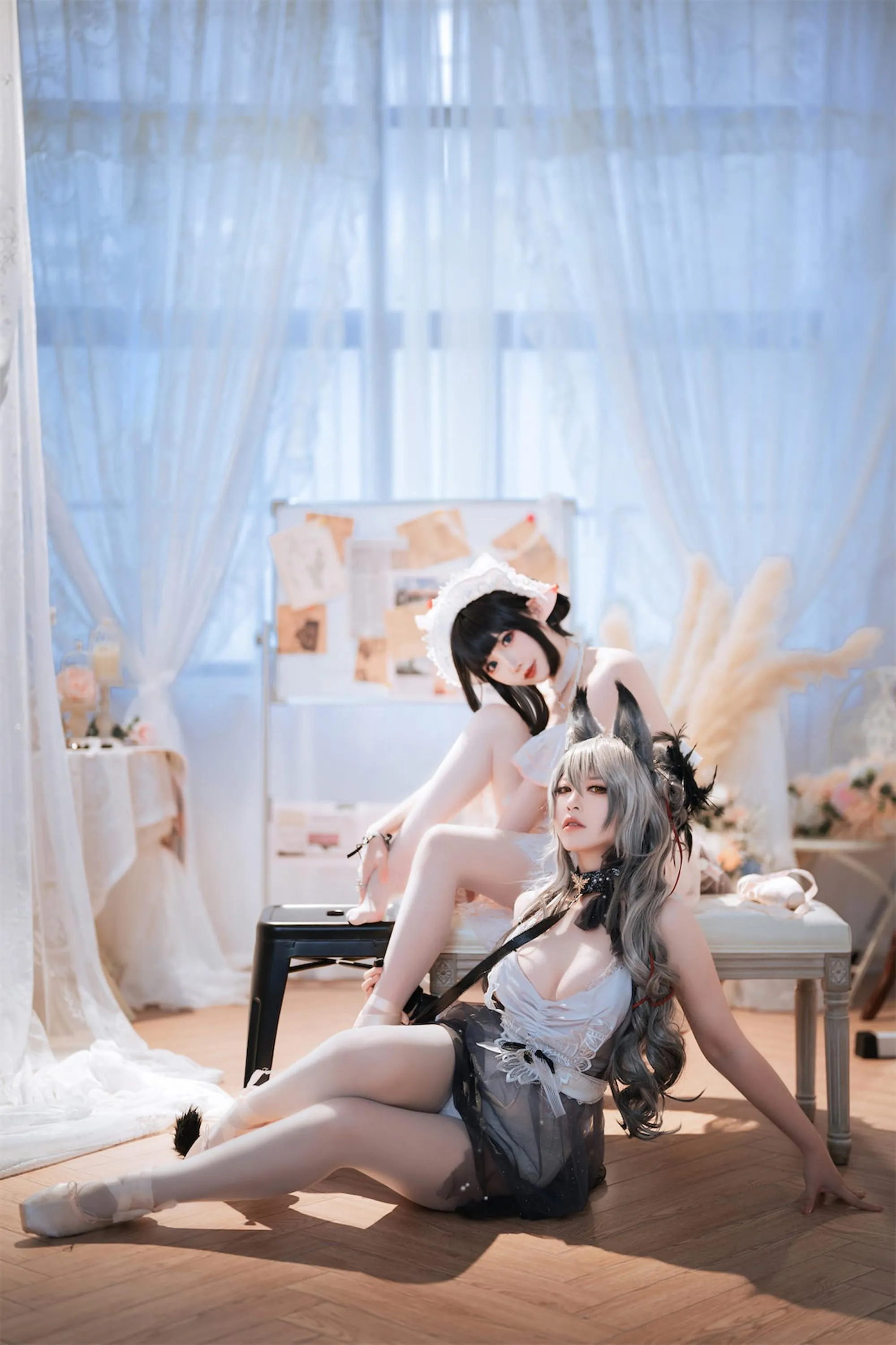 半半子 – NO.59 面饼仙儿 – Arknights 黑x森蚺ハレエ [56P]插图5